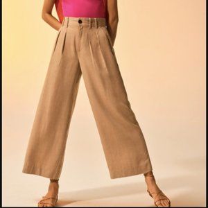 Banana Republic High-Rise Wide-Leg Ankle Pant